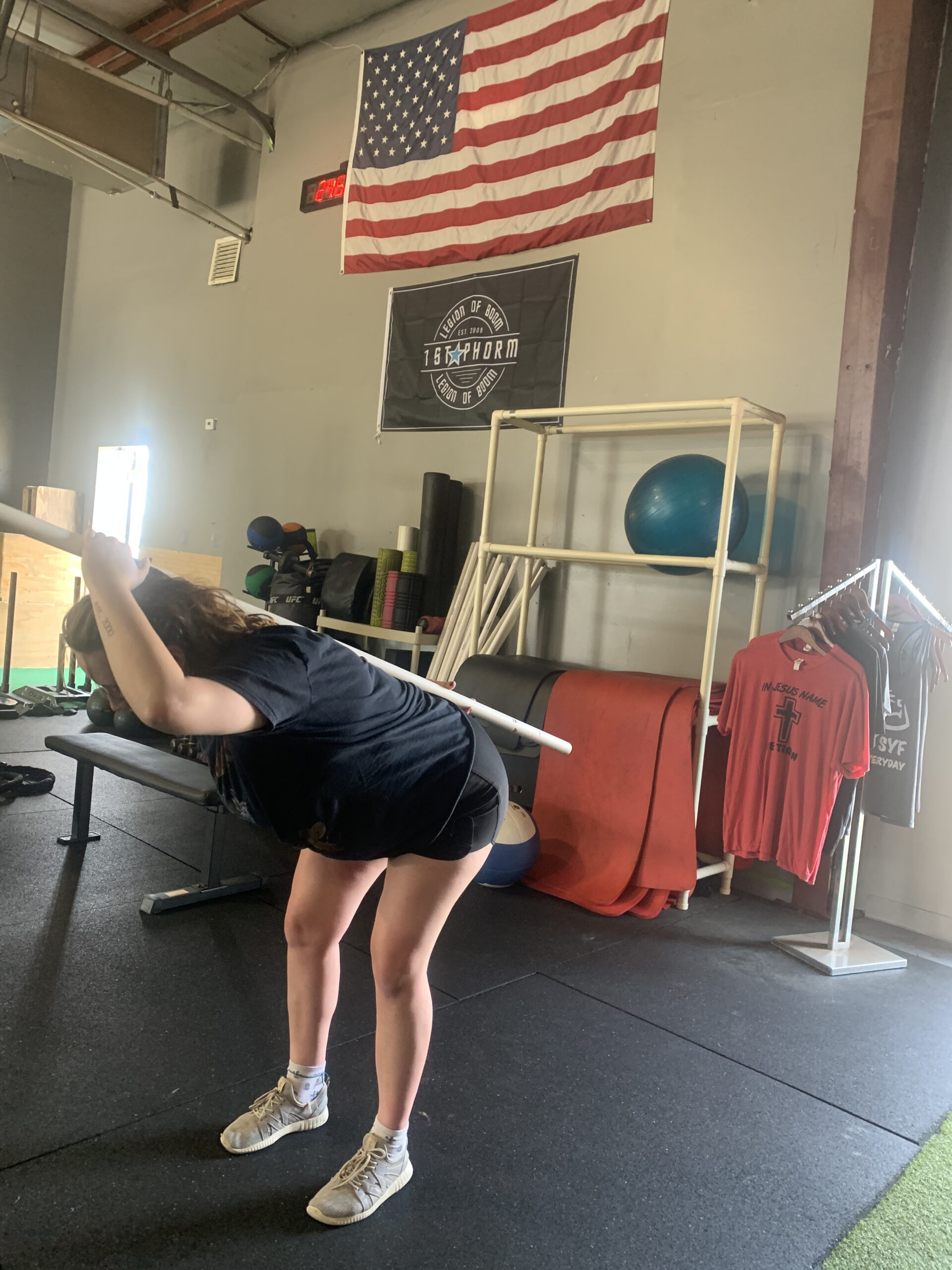 Build your foundation then build your castle on it! This is a great drill to begin grooving proper movement patterns for hinge movements (Deadlifts, RDL’s, etc). This ensures that we keep the spine as braced as possible whilst keeping our head in line with our spine. Groove good habits; your body will thank you for it.